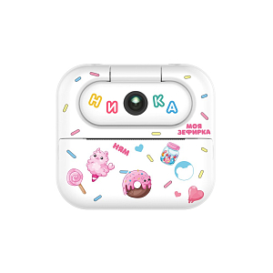 Фотоаппарат моментальной печати с Bluetooth LUMICUBE "LUMICAM DK05 PRINTY DONUT"